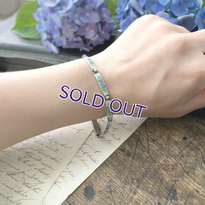 画像10: エナメルの勿忘草ブレスレット