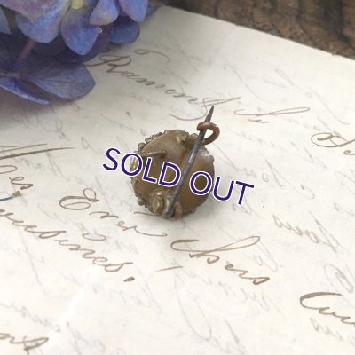 画像5: グリーンガラスのプチブローチ