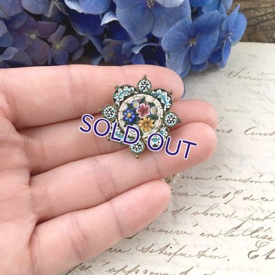 画像8: マイクロモザイクブローチB