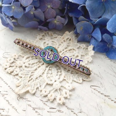 画像7: マイクロモザイクのバーブローチ