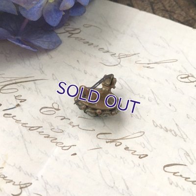 画像6: グリーンガラスのプチブローチ