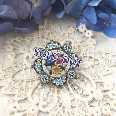 画像4: マイクロモザイクブローチB