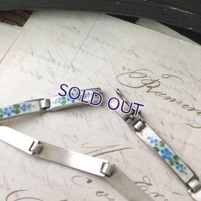 画像5: エナメルの勿忘草ブレスレット