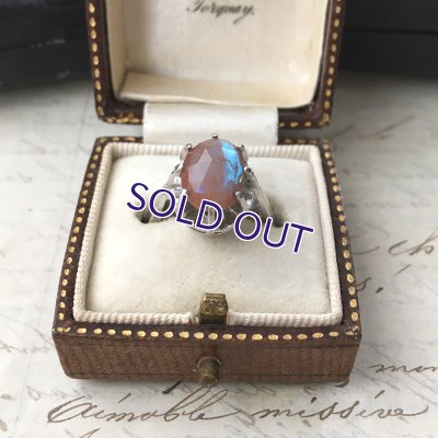 画像4: ローズカットサフィレットのシルバーリング