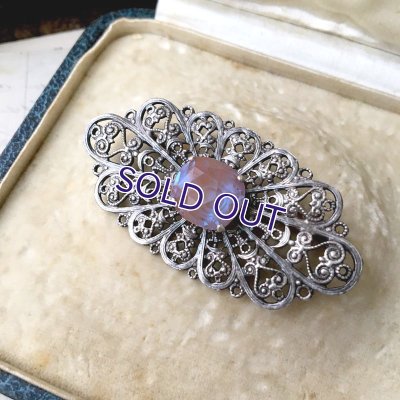 画像5: サフィレットのフィリグリーブローチ