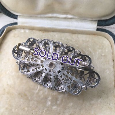 画像11: サフィレットのフィリグリーブローチ