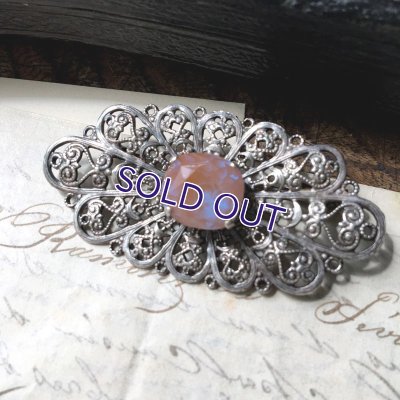 画像7: サフィレットのフィリグリーブローチ