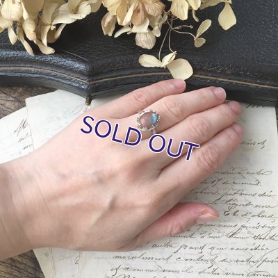 画像11: ローズカットサフィレットのシルバーリング