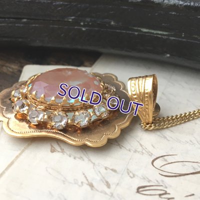 画像7: 大粒サフィレットのゴールドロケットペンダント