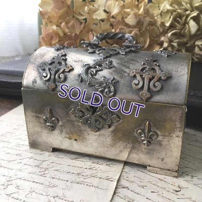 画像6: フルールドリスとサラマンダー紋章のジュエリーボックス