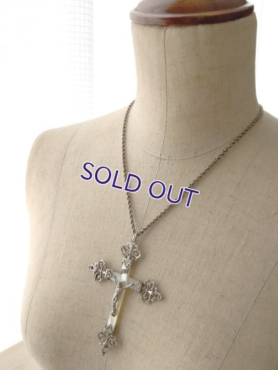 画像10: マザーオブパールのシルバークロスD