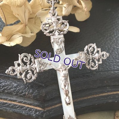 画像5: マザーオブパールのシルバークロスD