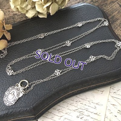 画像5: 四葉クローバーのチェーンとハートのメダイ