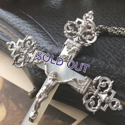 画像6: マザーオブパールのシルバークロスD