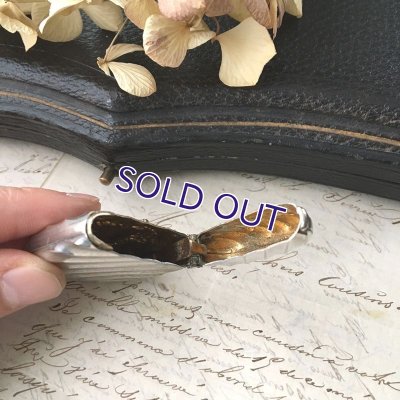 画像9: 銀製ロカイユ模様のマッチケース