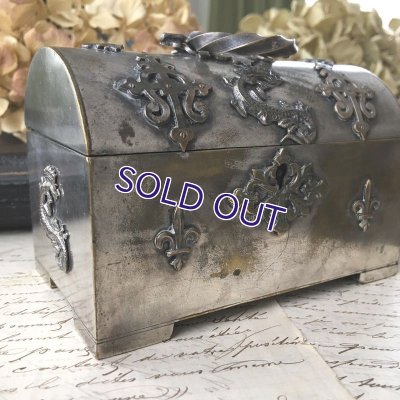 画像7: フルールドリスとサラマンダー紋章のジュエリーボックス