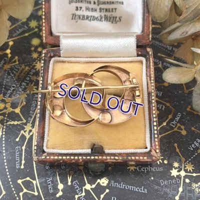 画像7: 18金 月とパールの三日月ブローチ