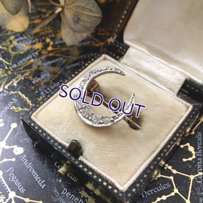 画像5: 小さな三日月のシルバーブローチ