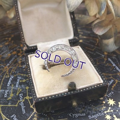 画像6: 小さな三日月のシルバーブローチ