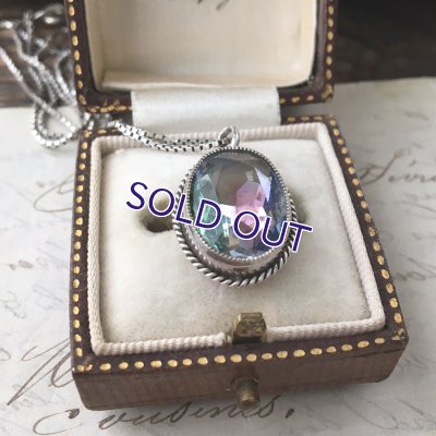 画像5: アイリスガラスのペンダントJ（オーバル）