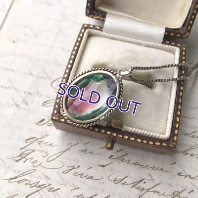 画像7: アイリスガラスのペンダントJ（オーバル）