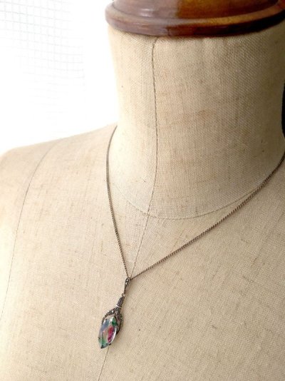 画像8: アイリスガラスのペンダントN（マーキス）