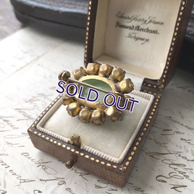 画像6: アイリスガラスのブローチ（グリーン）