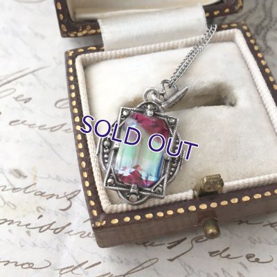 画像6: アイリスガラスのペンダントＭ（オクタゴン）