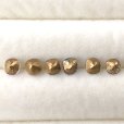 画像4: トリコロールアイリスガラス　クッションカットバックフォイル有（5.3〜5.5mm） (4)