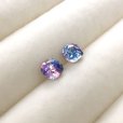 画像3: トリコロールアイリスガラス　クッションカットバックフォイル有（6mm） (3)