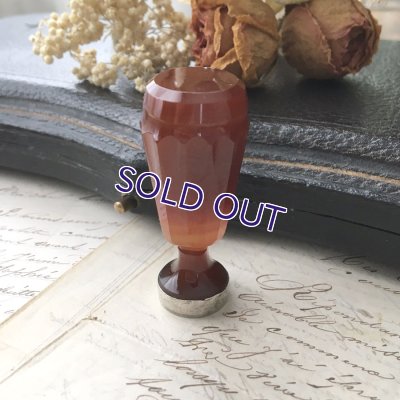 画像3: カーネリアン（紅玉髄）のシーリングスタンプ