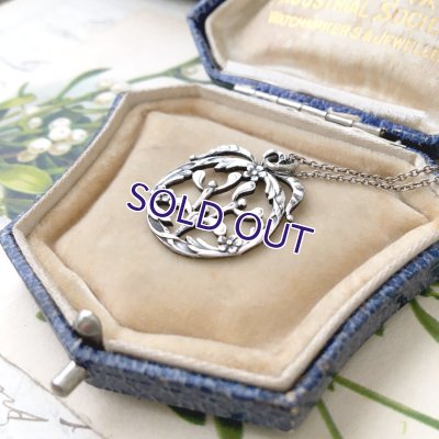 画像7: ヤドリギのシルバーペンダント