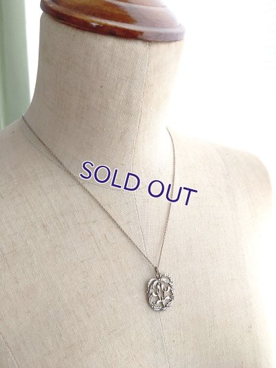 画像9: ヤドリギのシルバーペンダント