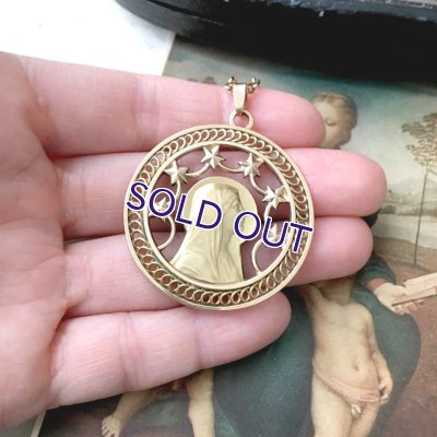 画像8: FIX 聖母マリアのゴールドペンダント