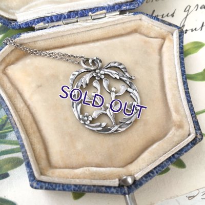 画像6: ヤドリギのシルバーペンダント