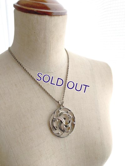 画像10: 大きなヤドリギの透かしシルバーペンダント