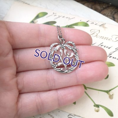 画像8: ヤドリギのシルバーペンダント