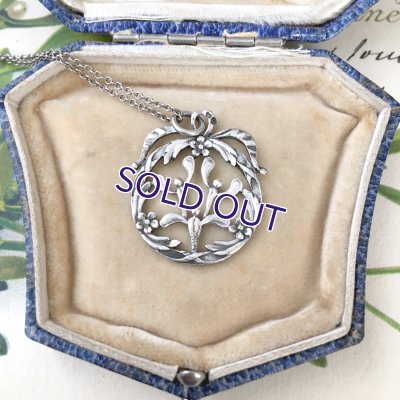 画像4: ヤドリギのシルバーペンダント