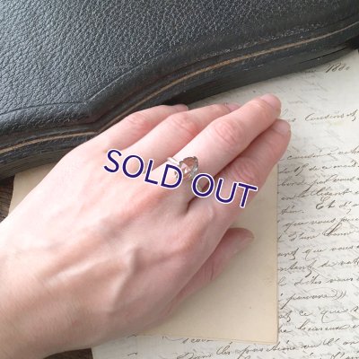 画像9: ローズカットサフィレットのシルバーリング