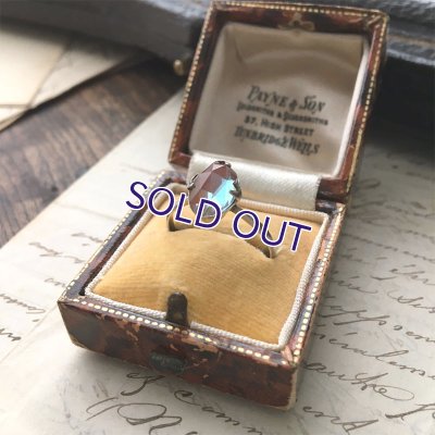 画像3: ローズカットサフィレットのシルバーリング