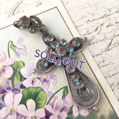 画像3: サフィレットのフィリグリークロスペンダント