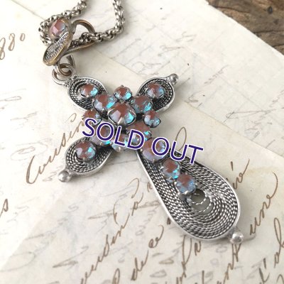 画像8: サフィレットのフィリグリークロスペンダント