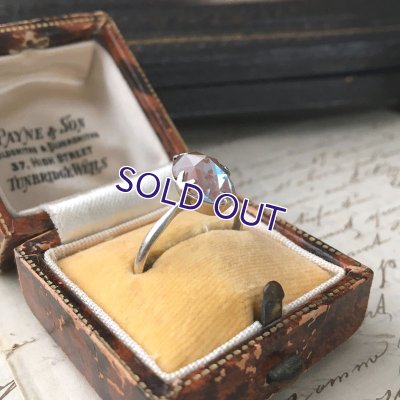 画像6: ローズカットサフィレットのシルバーリング