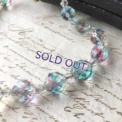 画像4: アイリスガラスのビーズネックレスC