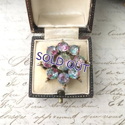 画像3: 初期アイリスガラスのスターブローチB