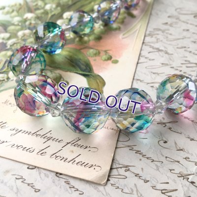 画像7: アイリスガラスのビーズネックレスC