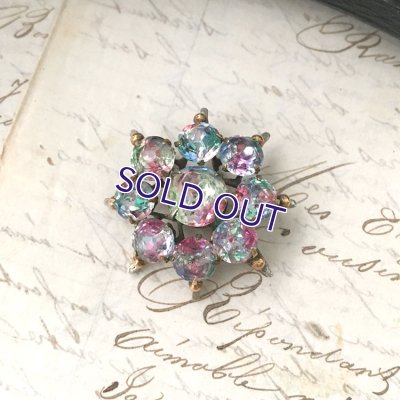 画像9: 初期アイリスガラスのスターブローチB