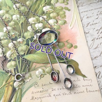 画像7: アイリスガラスのネグリジェネックレス