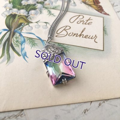 画像8: スクエアアイリスガラスの葡萄ペンダント