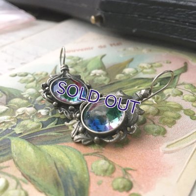 画像7: アイリスガラスのイヤリングB